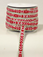 RIBBON 10MM REDWH.GREEN