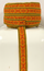 RIBBON 15MM OCKRAORANGEGREEN 25m/roll