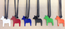CHARM DALAHORSE WITH LEATHERRIBBON