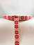 RIBBON 20MM REDWHITE