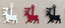 CHARM IRON REINDEER 23MM