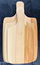 CUTTING BOARD W.HANDLE OILED BEECH