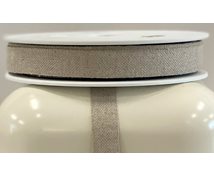 RIBBON LINNEN 15MM WHITE LINNEN 25m/roll