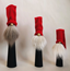 LONG SANTA REINDEERSK.BLACK WITH RED HAT