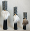 LONG SANTA REINDEERSK.BLACK GREY HAT