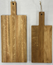 CUTTING BOARD W.HANDLE OIL.OAK