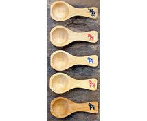 COFFEE SPOON ALDER 10CM PRINT