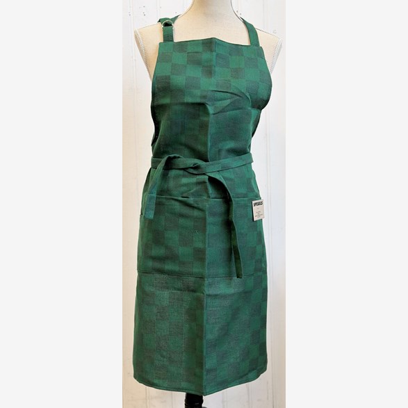 APRON SQUARE DARK GREEN/DARKGREEN