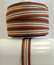 RIBBON 15MM BEIGEORANGEGREEN 25m/roll
