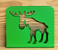 NAPKINRACK MOOSESILHOETT L.GREEN