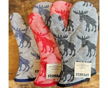 GLOVE MOOSE/WH.FABRIC