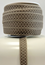 RIBBON 12MM BROWM BEIGE GOOSEEYE 25m/roll
