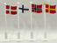 FLAG 32CM WOOD