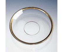 GLASMANSCHETT 65MM SLÄT GULD