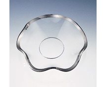 GLASMANSCHETT 65MM VÅGIG SILVE