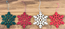 SNOWFLAKE 85MM HANG.