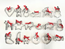SET COOKIE CUTTERS STAINLESS STEEL WITH RIBBON