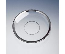 GLASMANSCHETT 55MM SLÄT SILVE