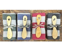 SET TOWEL/KNIFE CUTOUT FIGUR