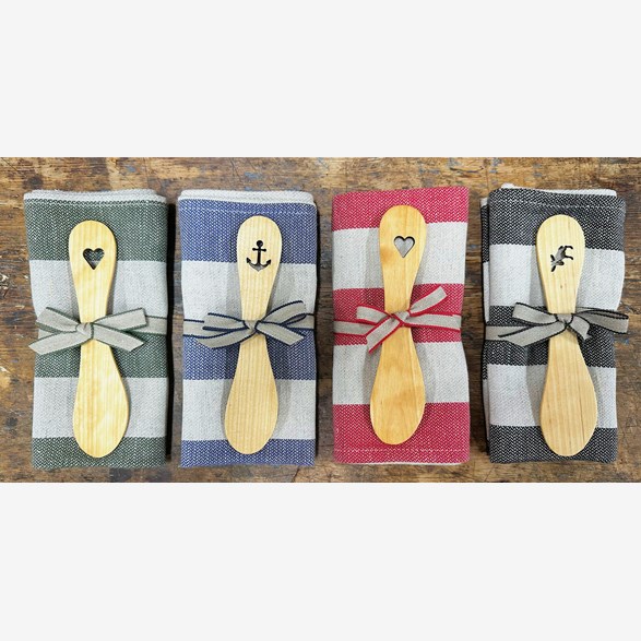 SET TOWEL/KNIFE CUTOUT FIGUR