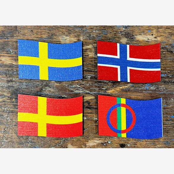 FLAG W.MAGNET 55X34MM