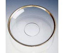 GLASMANSCHETT 80MM SLÄT GULD
