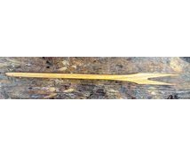 BARBEQUE FORK 28CM OIL.CHERRY