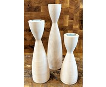 BOBIN CANDLEHOLDER NATURAL
