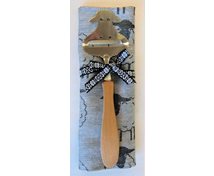 SET SLICER BL.TOWEL SHEEP