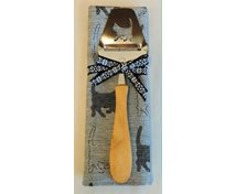 SET BL.TOWEL/SLICER CAT