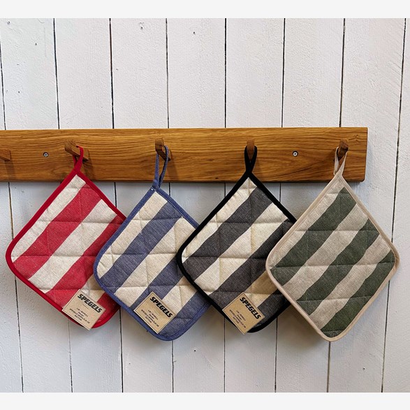 POTHOLDER 21X21CM STRIPE