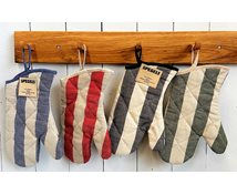 GLOVE 30CM STRIPE BLACK