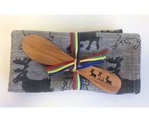 SET BL.TOWEL KNIFE REINDEER