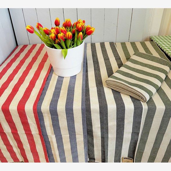 TABLE RUNNER 35X120 CM STRIPE