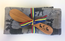 SET SVARTVIT HANDDUK/KNIV REN