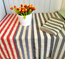 TABLE RUNNER 35X120 CM STRIPE