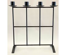 BARCANDLEHOLDER 4 CANDLES 30X21CM