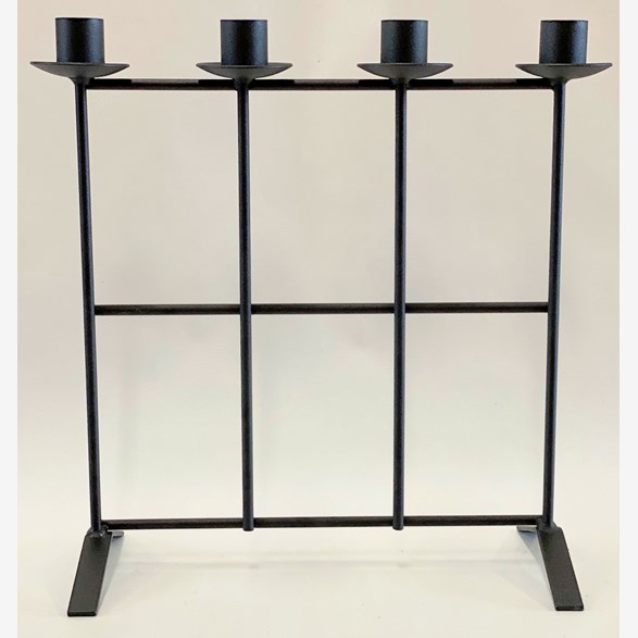 BARCANDLEHOLDER 4 CANDLES 30X21CM