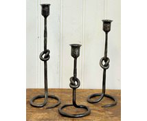 HANDWR.CANDLEHOLDER KNOT