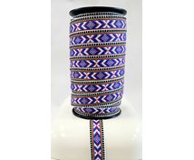 RIBBON 16MM BLUEWHITERED