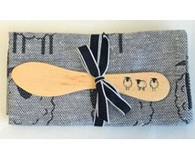 SET SM.BLWH.TOWEL/KNIFE SHEEP