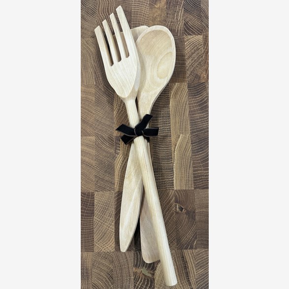 SET SPOON/SPATULA/FORK BIRCH