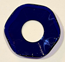 BOBECHE 55MM BLUE GLASS WAVE