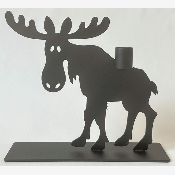 MOOSE W. LIGHT 20 CM BLACK