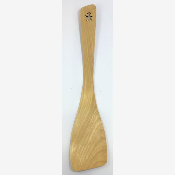 STEKSPADE OLJ.BJÖRK M.UTSKUREN FIGUR 30CM