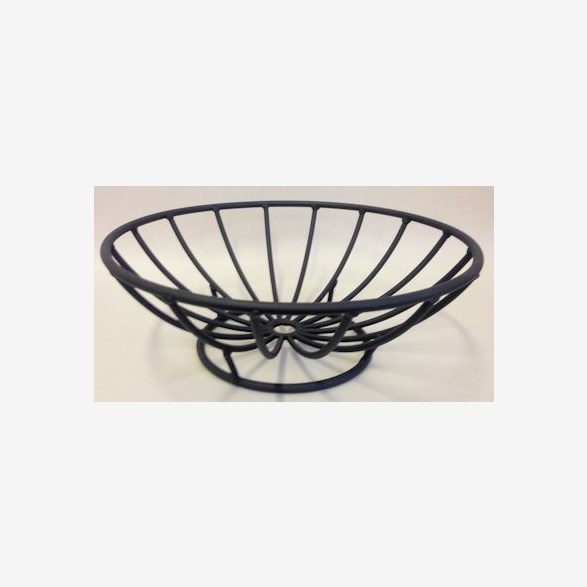 FRUITBOWL D.33CM H.12CM BLACK