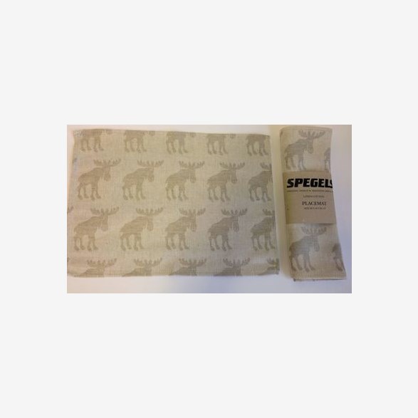 BORDSTABLETT 40X30CM NAT ÄLGOT/NAT.TYG 2-P