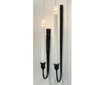 HANDWR.IRON WALLCANDLEHOLDER