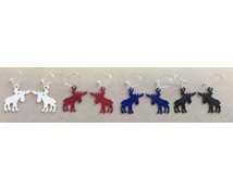 EARHANG PAIR IRON MOOSE 22MM
