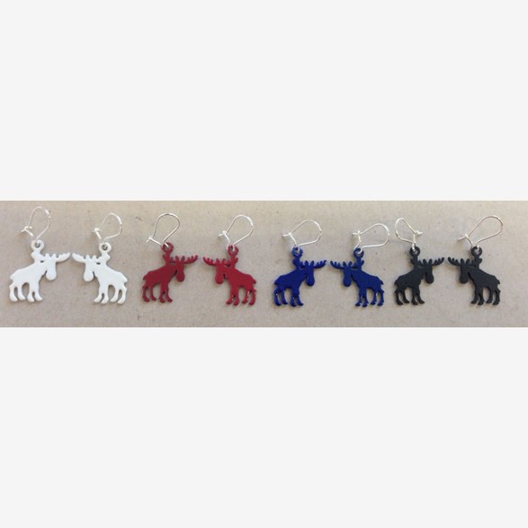 EARHANG PAIR IRON MOOSE 22MM